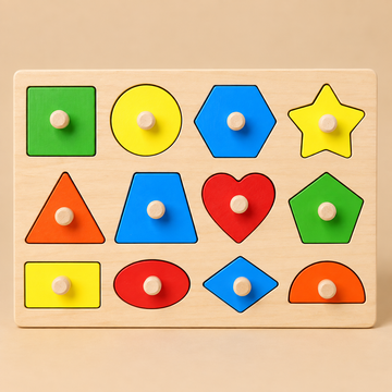 Shape board puzzle big(1pc)