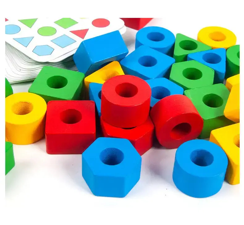 Shape geometry pairing game