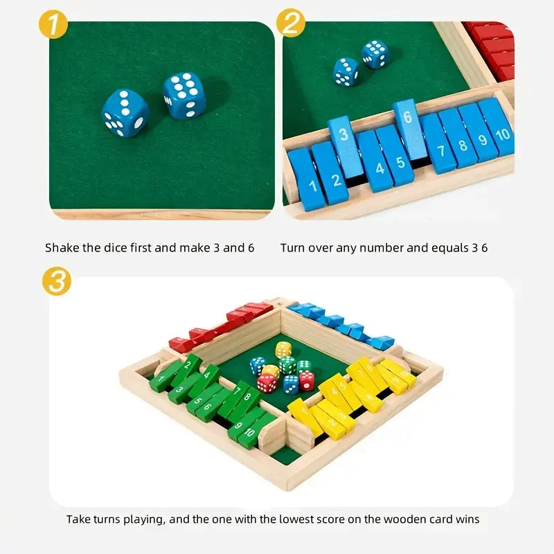Shut the box game