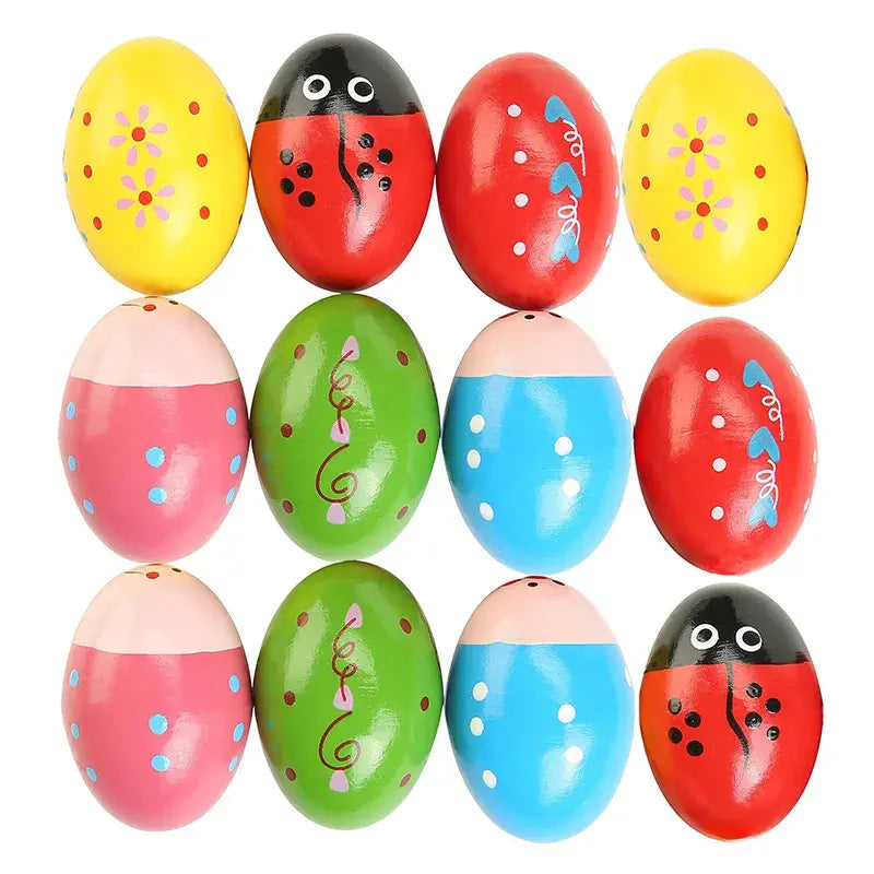 Small egg bell rattle