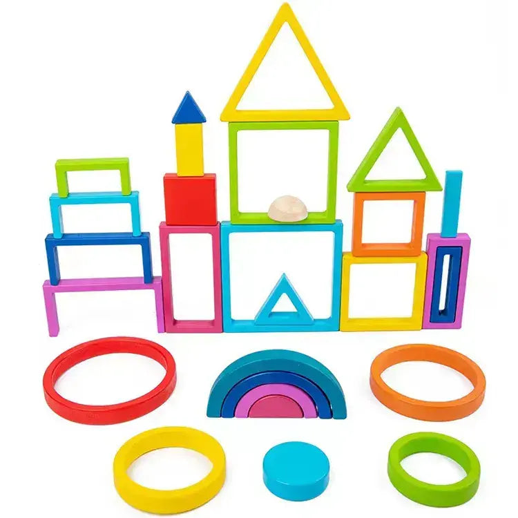 Small ring building blocks for creativity and imagination!