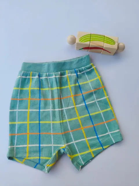Little squares of joy shorts- (Pack of two)