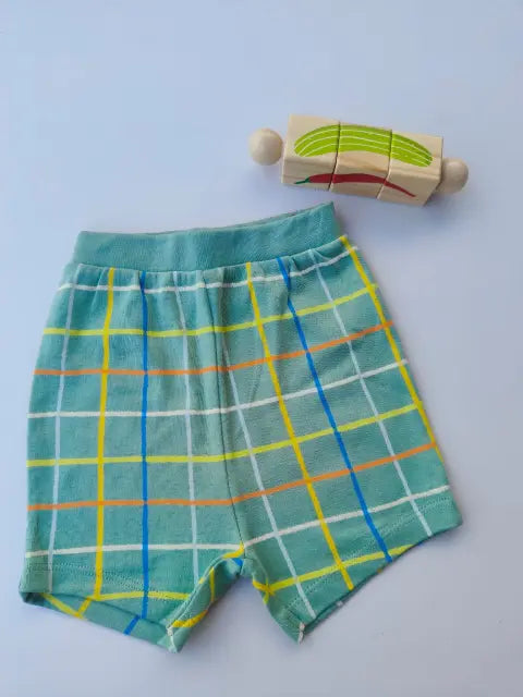 Little squares of joy shorts- (Pack of two)