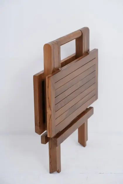 Wooden Foldable Table for Creative Relaxed Spaces
