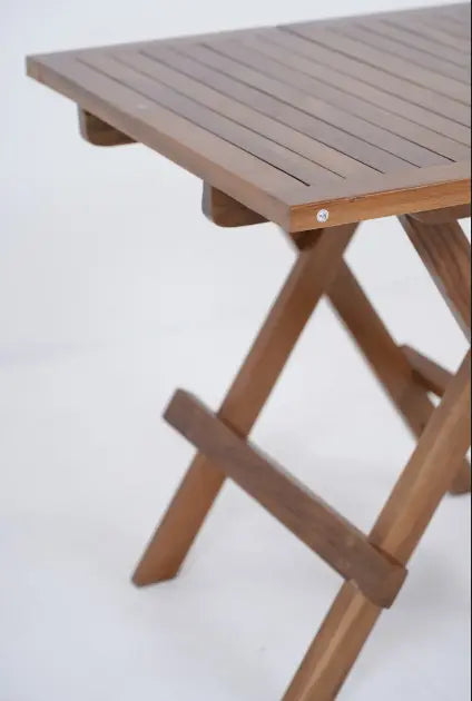 Wooden Foldable Table for Creative Relaxed Spaces