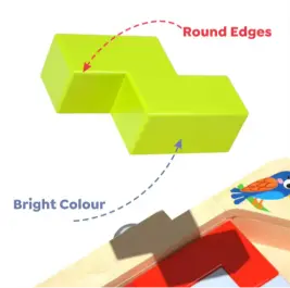 Wooden 3-in-1 Tetris Puzzle Board – Montessori Learning Toy