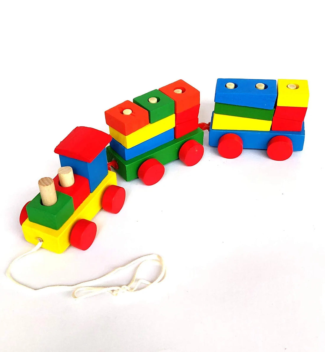 Rainbow Builder Train Set