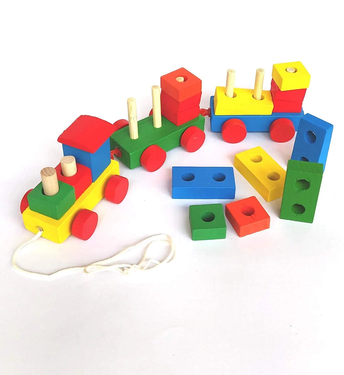 Rainbow Builder Train Set