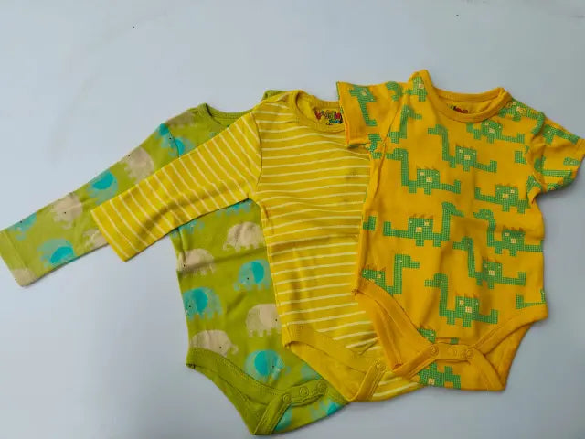 The Safari Story romper set- Pack of three