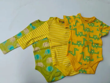 The Safari Story romper set- Pack of three