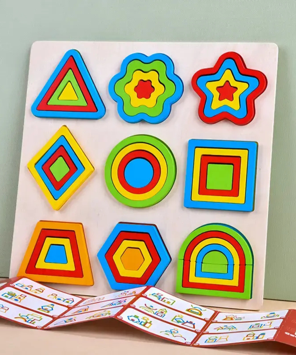9 Piece Seriation puzzle(1pc)