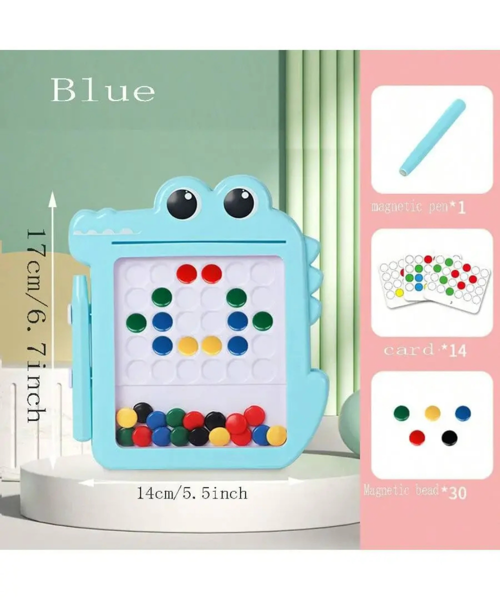 Magnetic drawing board game
