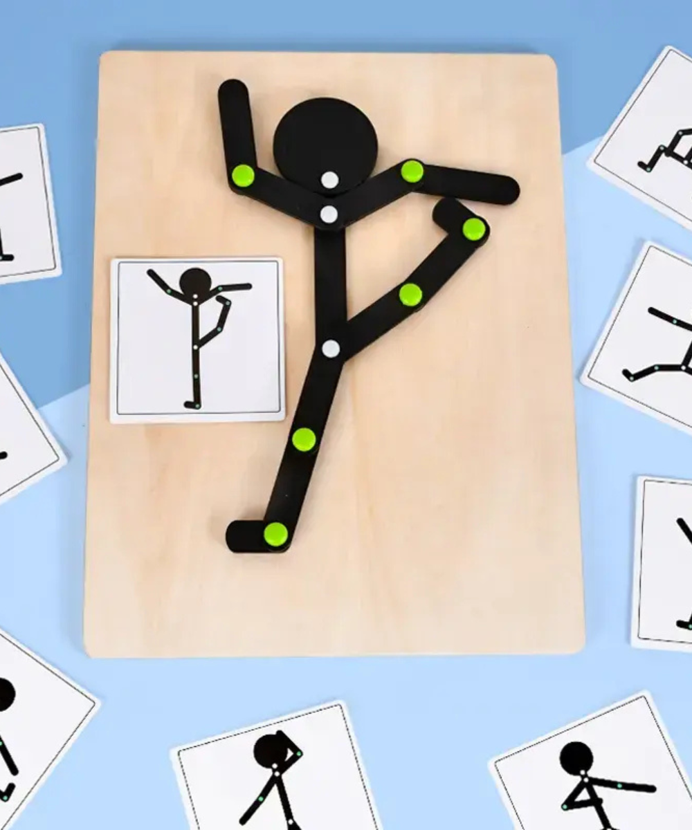Wooden man puzzle