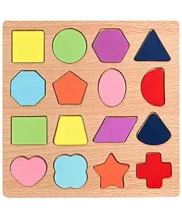 Shapes board puzzle(1pc)