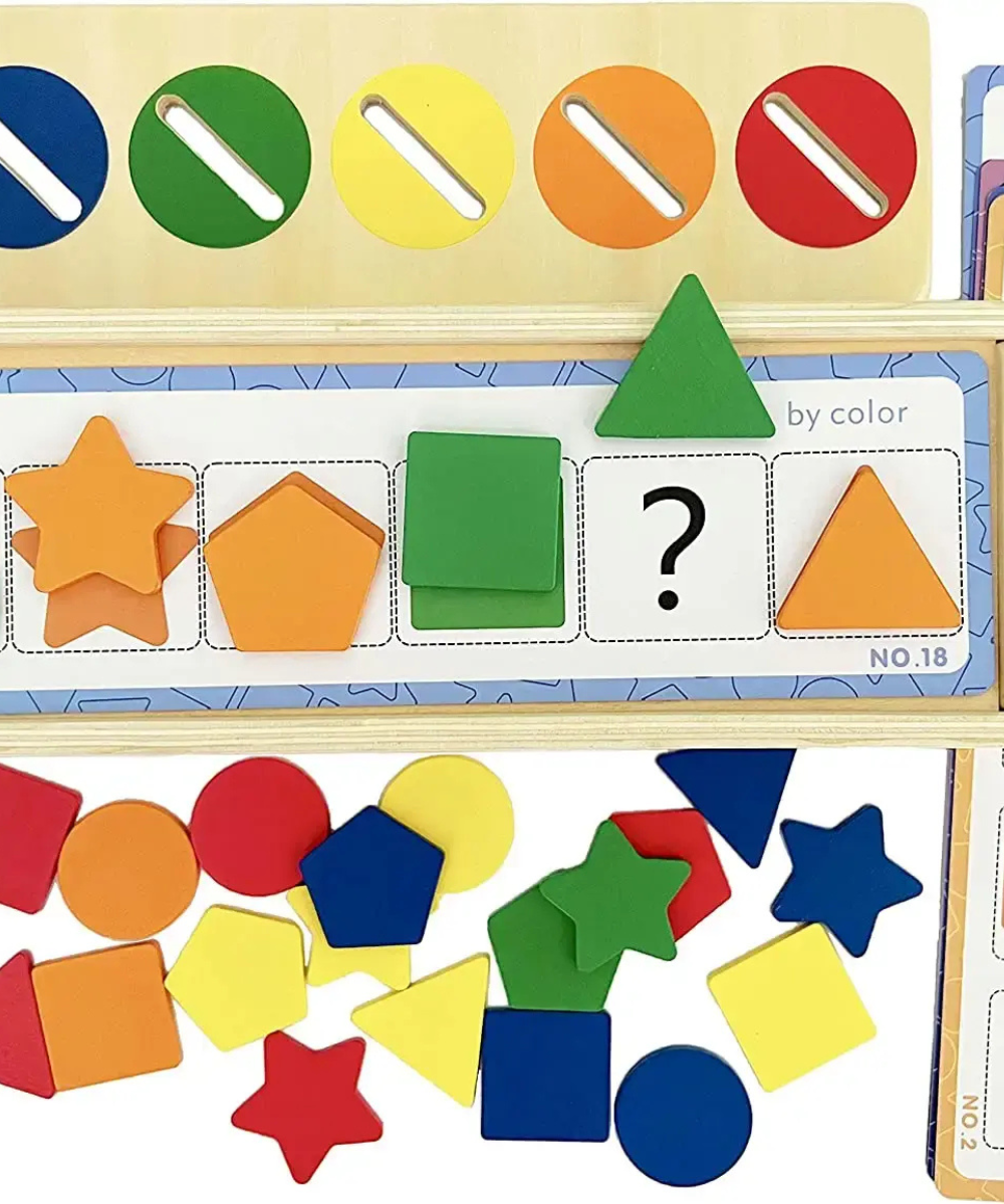 Shape & Color Sorter Learning Box